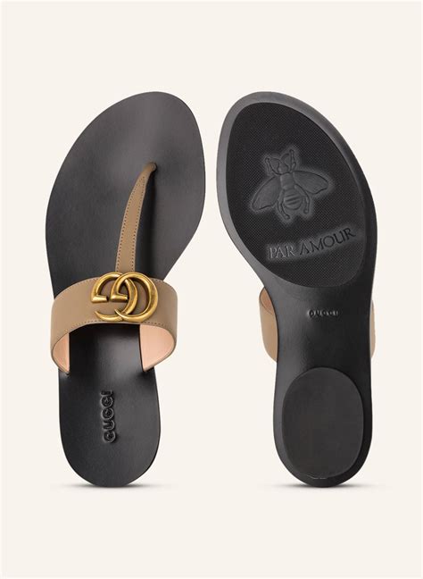 gucci sandalen damen zehentrenner